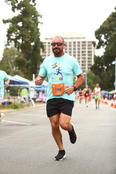Pride 5k race photo