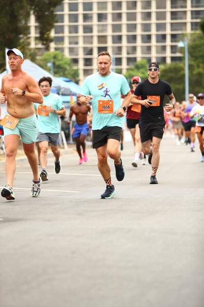 Pride 5k race photo