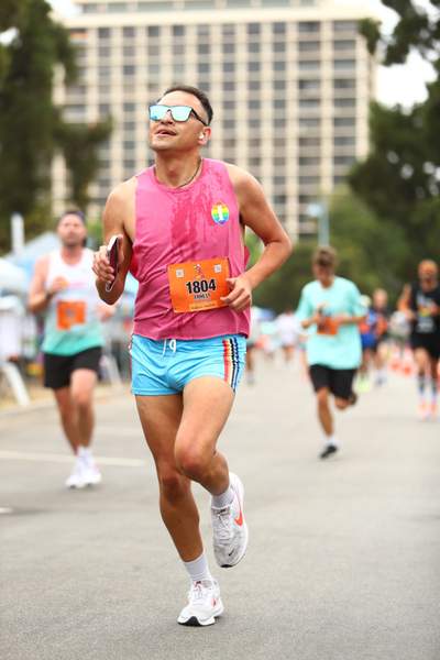 Pride 5k race photo