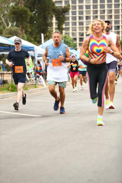 Pride 5k race photo