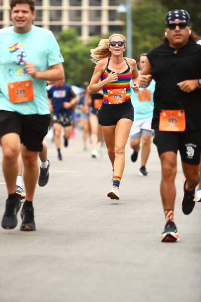 Pride 5k race photo
