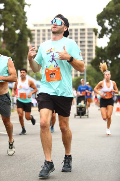 Pride 5k race photo