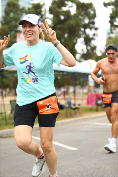 Pride 5k race photo