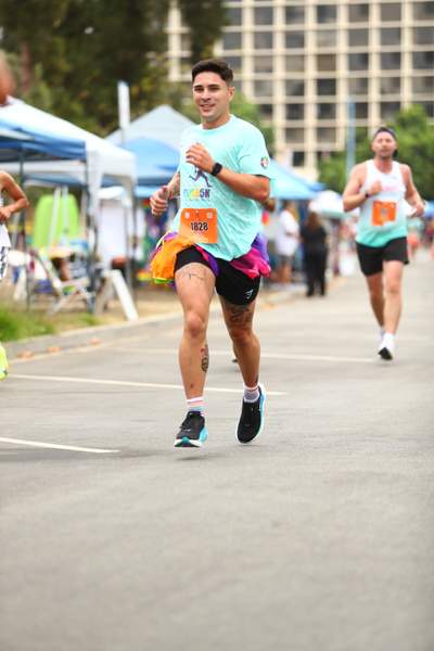 Pride 5k race photo