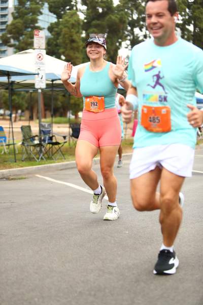 Pride 5k race photo
