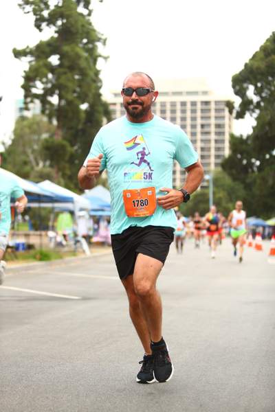 Pride 5k race photo
