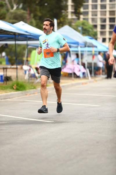 Pride 5k race photo