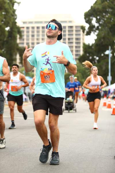 Pride 5k race photo