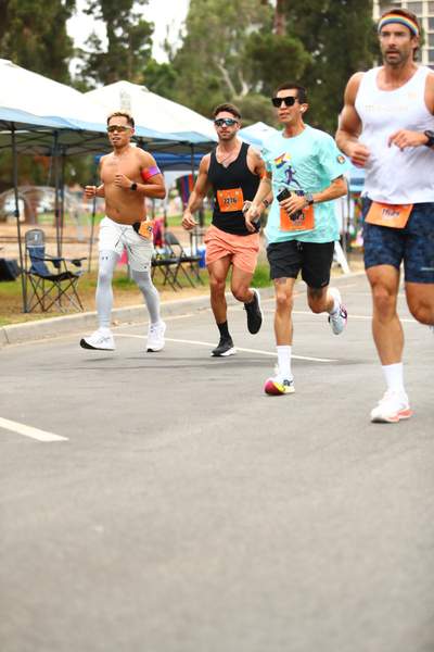 Pride 5k race photo