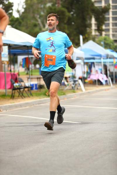 Pride 5k race photo