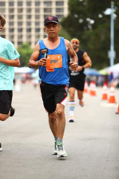 Pride 5k race photo