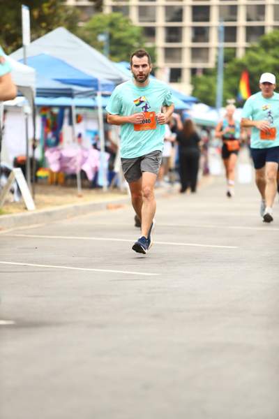 Pride 5k race photo