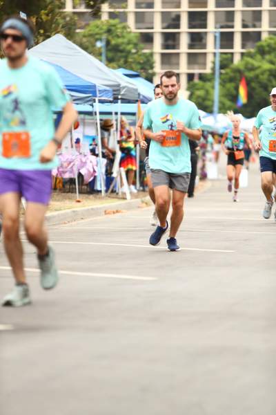 Pride 5k race photo