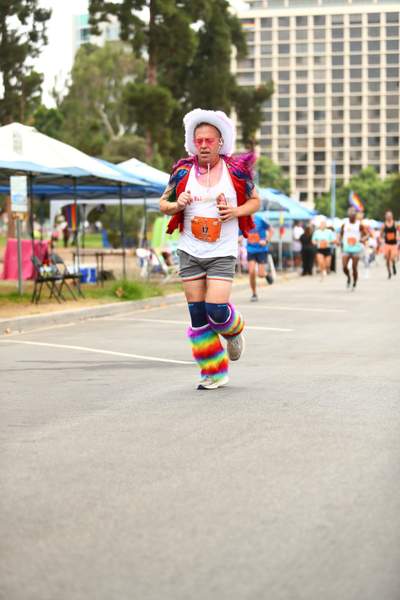 Pride 5k race photo