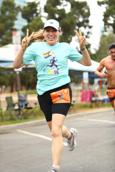 Pride 5k race photo