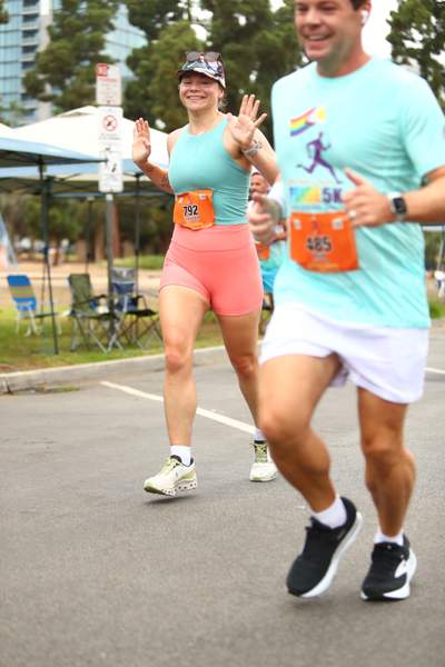 Pride 5k race photo