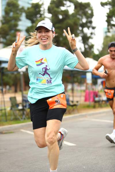 Pride 5k race photo