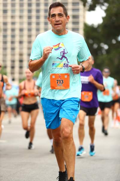 Pride 5k race photo