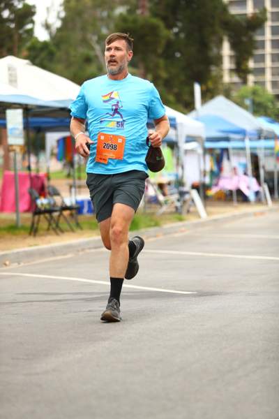 Pride 5k race photo