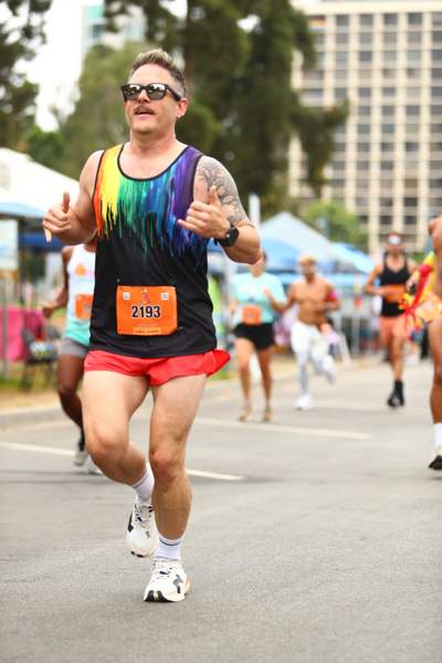 Pride 5k race photo