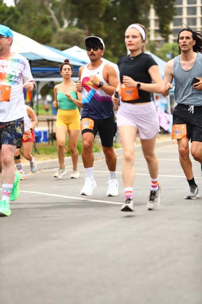 Pride 5k race photo