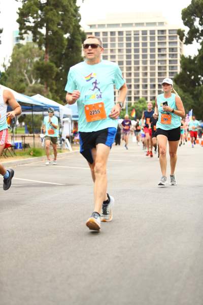Pride 5k race photo