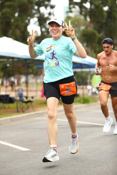 Pride 5k race photo