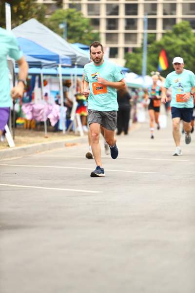 Pride 5k race photo