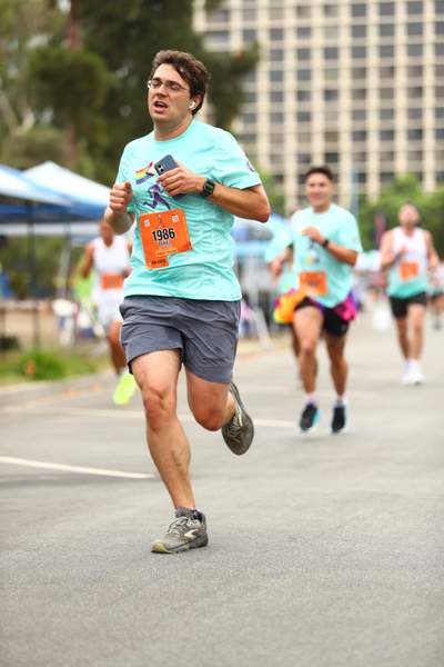 Pride 5k race photo