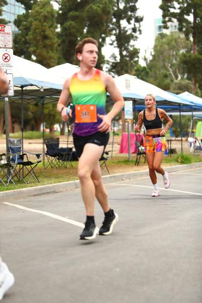 Pride 5k race photo