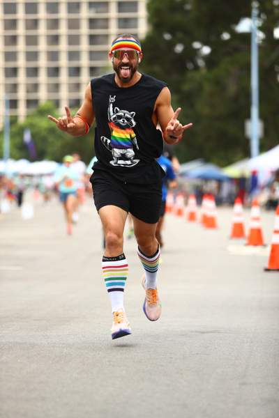 Pride 5k race photo