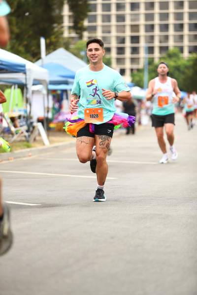 Pride 5k race photo