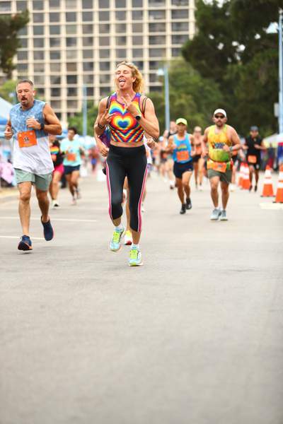 Pride 5k race photo