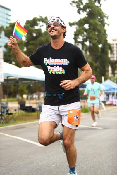 Pride 5k race photo