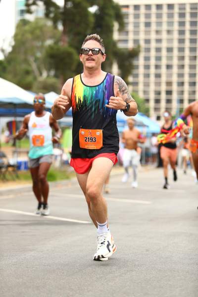 Pride 5k race photo