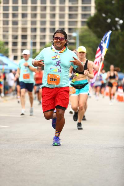 Pride 5k race photo