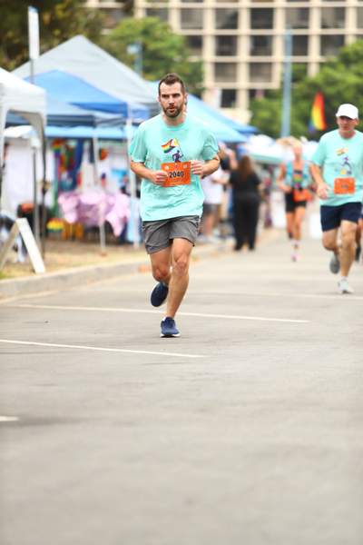 Pride 5k race photo