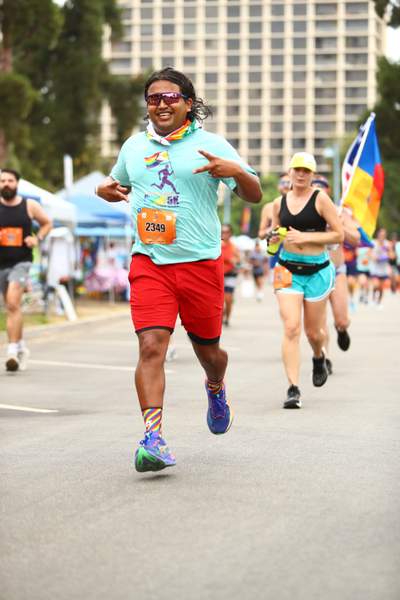 Pride 5k race photo