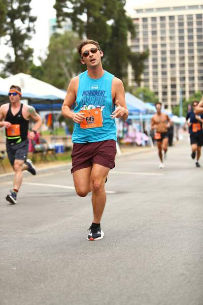 Pride 5k race photo