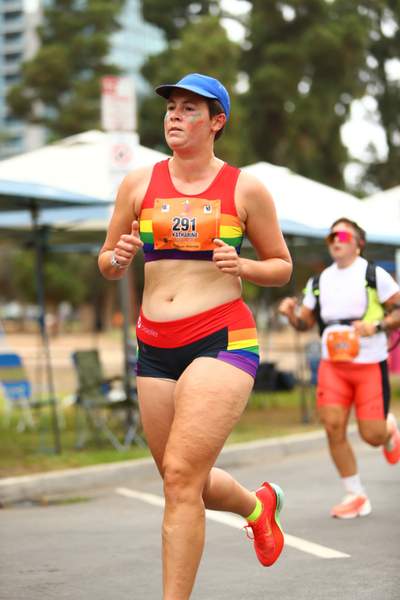 Pride 5k race photo