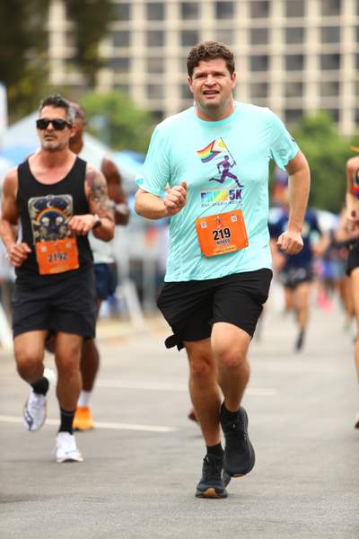 Pride 5k race photo