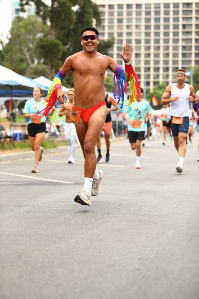 Pride 5k race photo