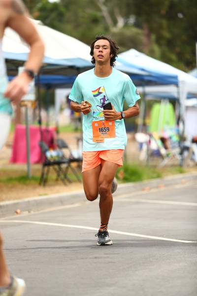 Pride 5k race photo