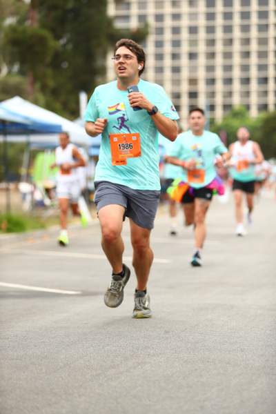 Pride 5k race photo