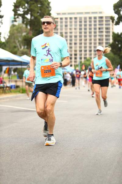 Pride 5k race photo