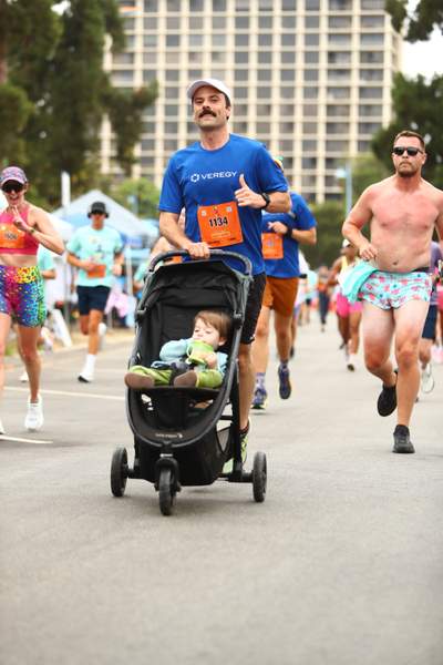 Pride 5k race photo