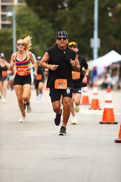 Pride 5k race photo