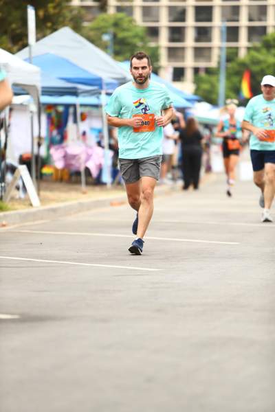 Pride 5k race photo