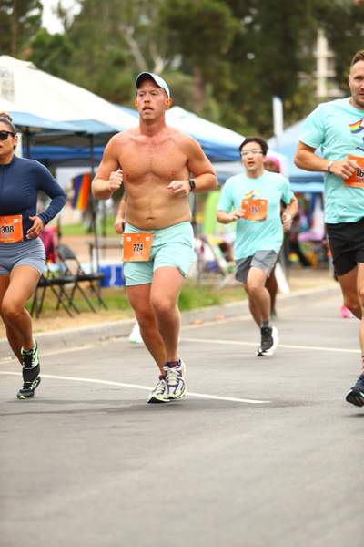 Pride 5k race photo