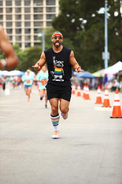 Pride 5k race photo